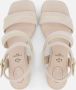 Tamaris Comfort Sandalen met hak beige Dames - Thumbnail 11