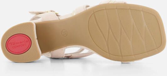 tamaris Comfort Sandalen met hak beige