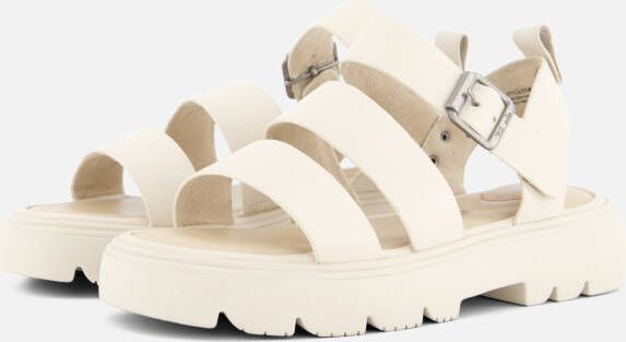 tamaris Comfort Sandalen wit Leer