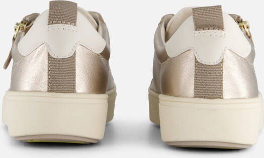 tamaris Comfort Sneakers goud Leer