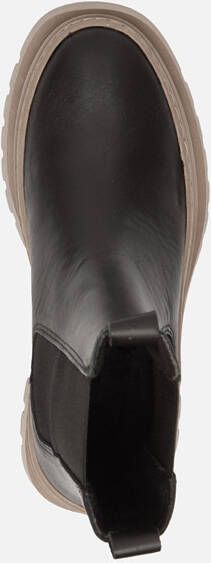 tamaris Chelsea boots zwart Leer 182225