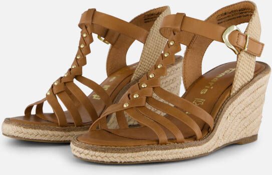 tamaris Espadrilles cognac Synthetisch