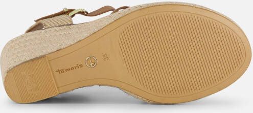 tamaris Espadrilles cognac Synthetisch