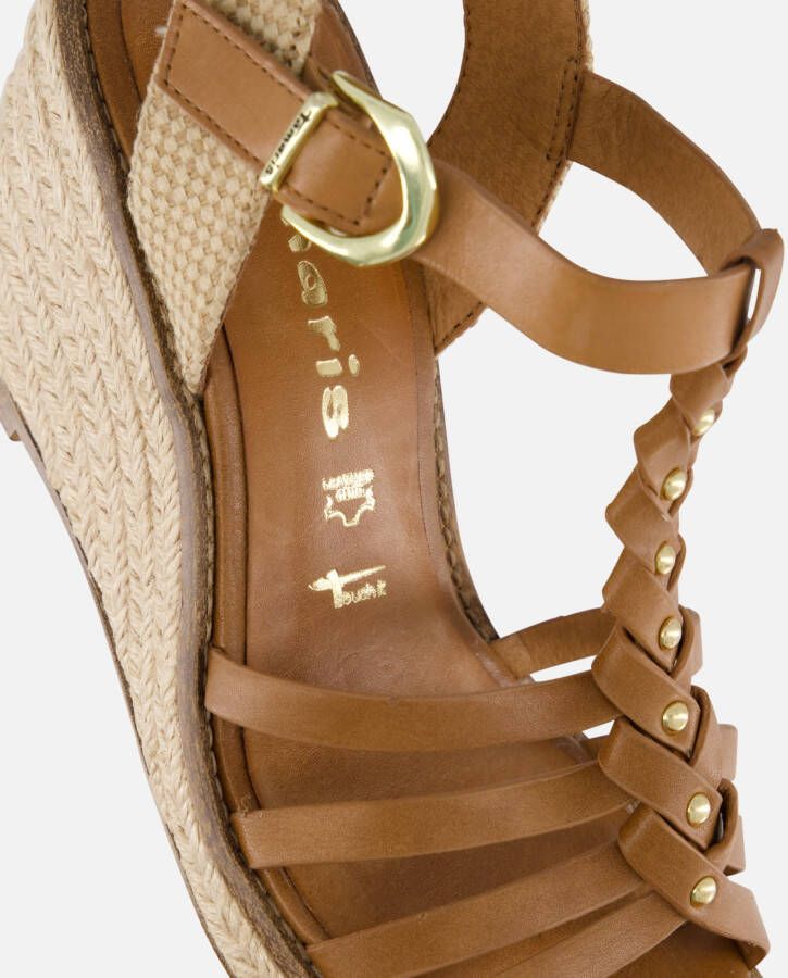 tamaris Espadrilles cognac Synthetisch