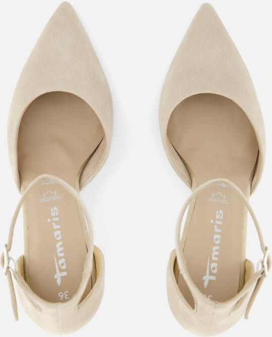 tamaris Pumps beige Leer