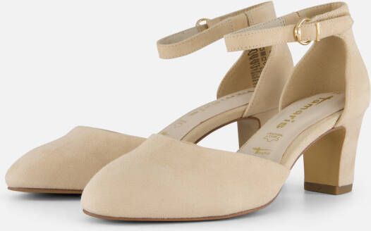 tamaris Pumps beige Leer