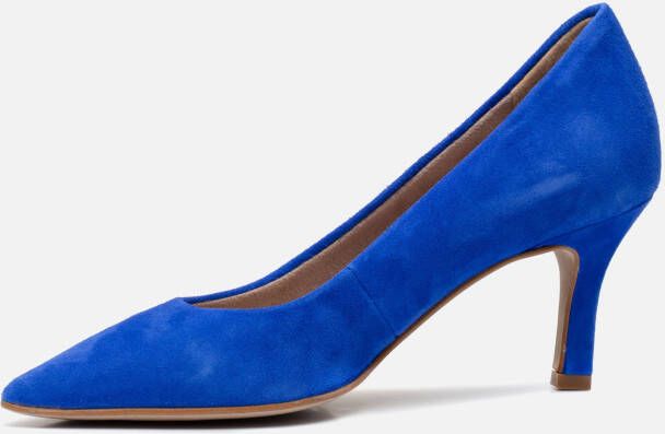 tamaris Pumps blauw Leer