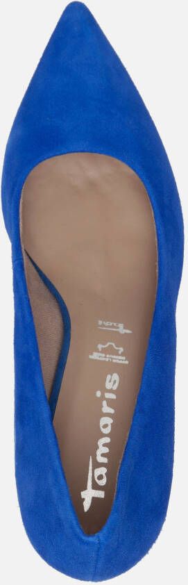 tamaris Pumps blauw Leer