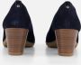 Tamaris Pumps blauw Suede - Thumbnail 3