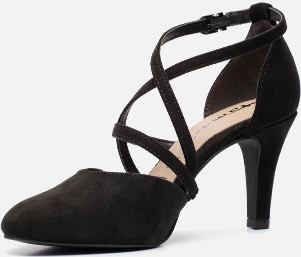 tamaris Pumps zwart Imitatiesuede