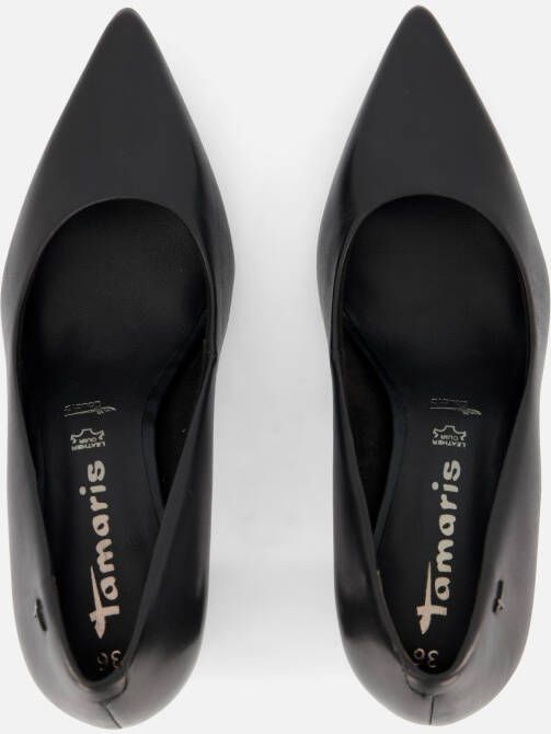 tamaris Pumps zwart Leer