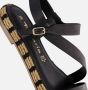 Tamaris Zomer Platte Sandalen Vrouwen Stijlvol Black Dames - Thumbnail 13