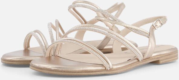 Tamaris sandalen goud hot sale