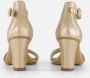 Tamaris Metallic Gouden Sandalette Feest Hakken Yellow - Thumbnail 9