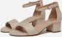 Tamaris Beige Elegante Platte Sandalen voor Vrouwen Beige Dames - Thumbnail 5