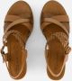 Tamaris Sandalen met hak cognac Synthetisch Dames - Thumbnail 8