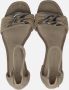 Tamaris Groene Leren Hoge Hak Sandalen Green Dames - Thumbnail 24