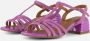 Tamaris Elegante paarse sandalette met trendy hak Purple Dames - Thumbnail 10