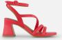 Tamaris Roze Elegant Platte Sandalen Pink Dames - Thumbnail 7