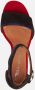 Tamaris Dalina Sandalette Dames Rood Zwart - Thumbnail 5