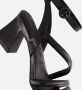 Tamaris Zwarte Elegante Platte Sandalen Black Dames - Thumbnail 7