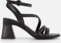 Tamaris Zwarte Elegante Platte Sandalen Black Dames - Thumbnail 8