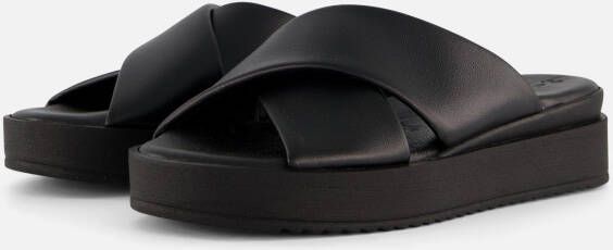 tamaris Slippers zwart Synthetisch