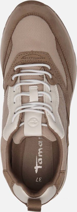 tamaris Sneakers beige Imitatieleer 102117