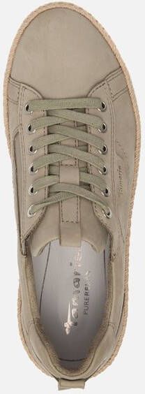 tamaris Sneakers groen Leer 101331