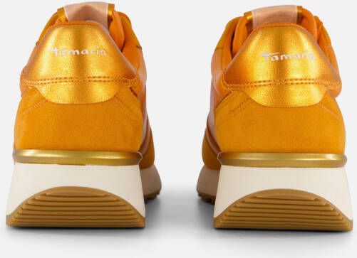 tamaris Sneakers oranje Leer