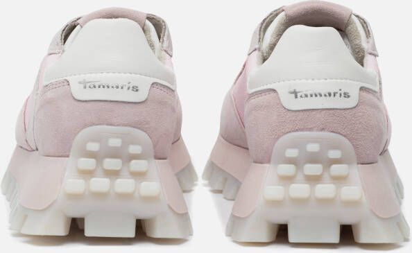 tamaris Sneakers roze Imitatieleer