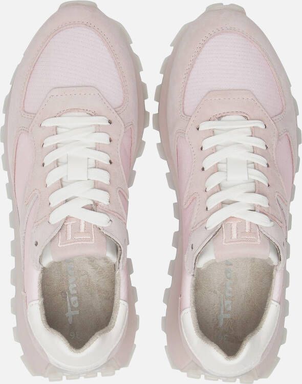 tamaris Sneakers roze Imitatieleer