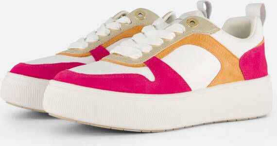 tamaris Sneakers roze Imitatieleer