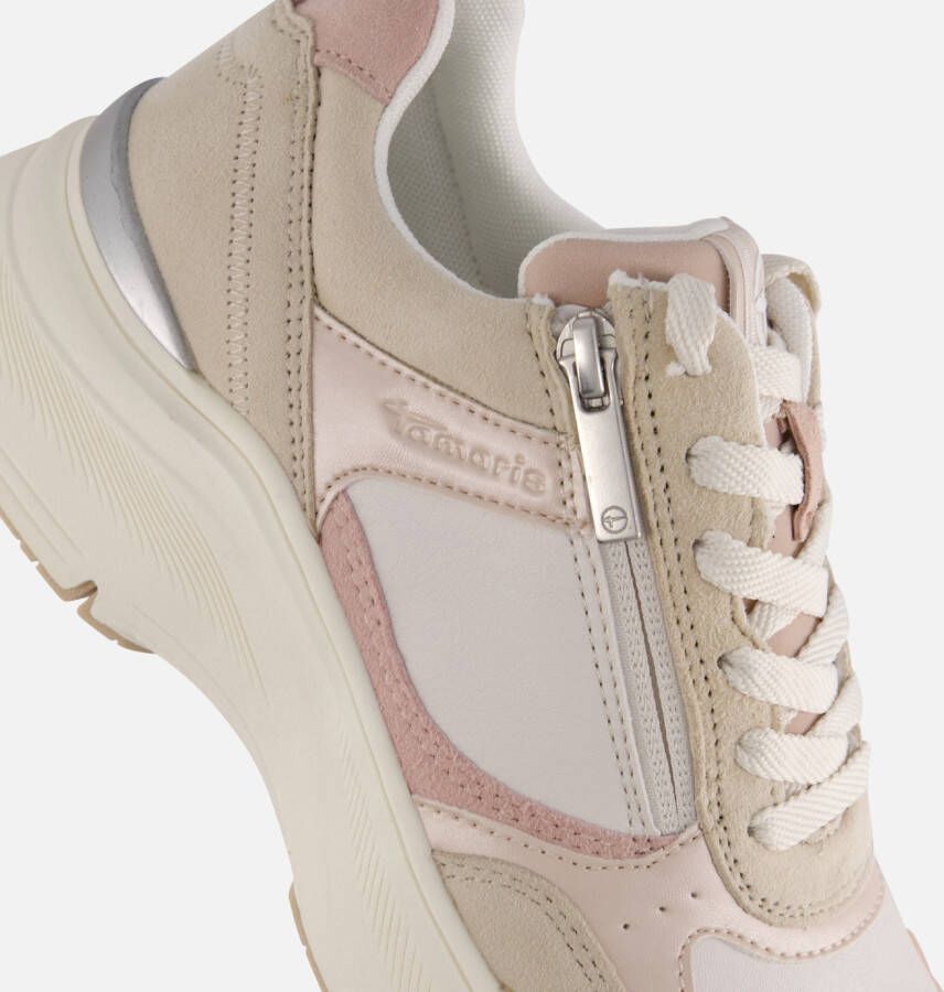 tamaris Sneakers roze Leer