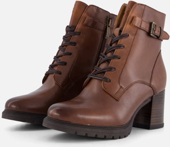 tamaris Veterboots cognac Imitatieleer