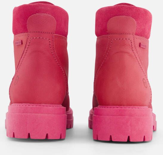 tamaris Veterboots roze Leer