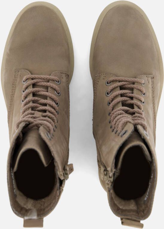 tamaris Veterboots taupe Leer