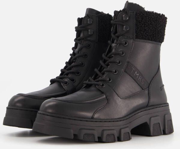 tamaris Veterboots zwart Imitatieleer 172120