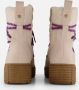 Tamaris Winterboots beige Textiel Dames - Thumbnail 5