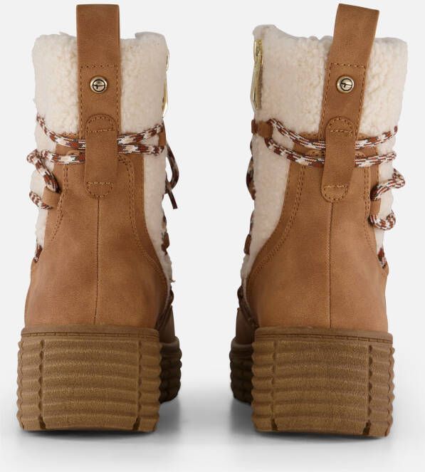 tamaris Winterboots cognac Synthetisch