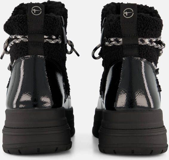 tamaris Winterboots zwart Textiel