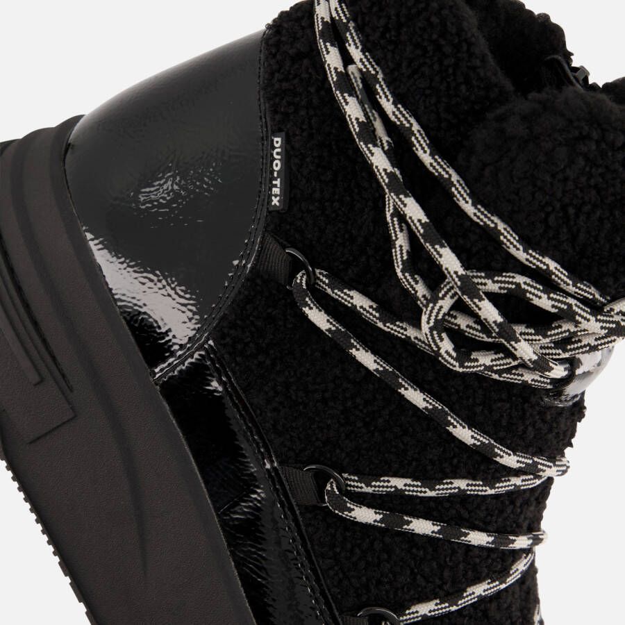 tamaris Winterboots zwart Textiel