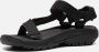 Teva Zwarte platte velcro sandalen voor dames Black Dames - Thumbnail 15