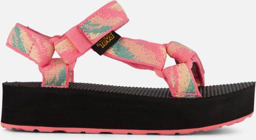 Teva Midform Universal Sandalen roze Textiel