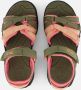 Teva Tirra sandalen olijfroen zalm Groen Meisjes Textiel Meerkleurig 38 39 - Thumbnail 18