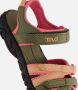 Teva Tirra sandalen olijfroen zalm Groen Meisjes Textiel Meerkleurig 38 39 - Thumbnail 20