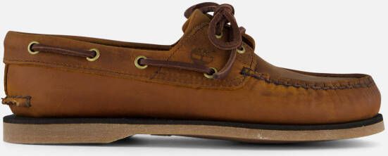 Timberland Classic Boat Instappers bruin Leer