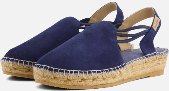 Toni Pons Nuria Espadrilles blauw Suede