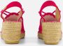 Toni Pons Tremp Espadrilles roze Suede Dames - Thumbnail 9