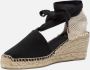 Toni Pons Valencia Dames Espadrilles Negre | Zwart | Jute - Thumbnail 4